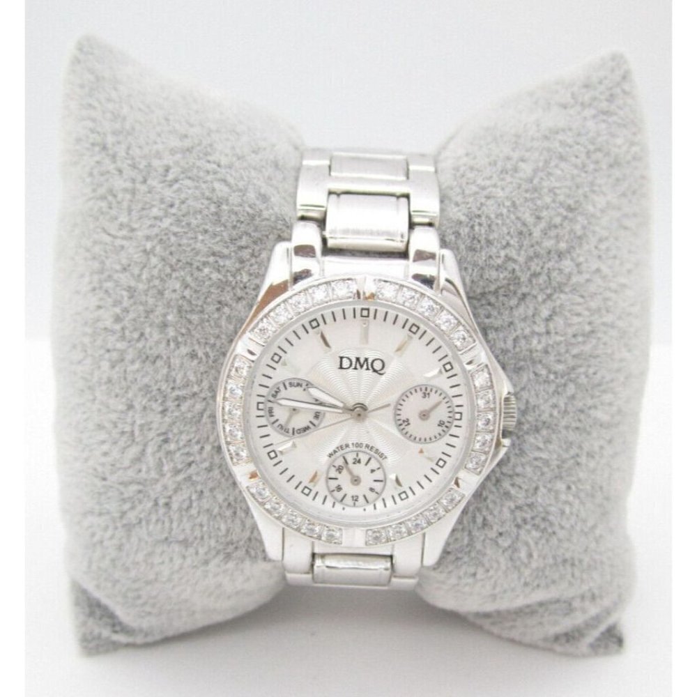 Women DMQ Quartz‎ 100ft WR Analog 33mmDial Causal Round Watch (F828)